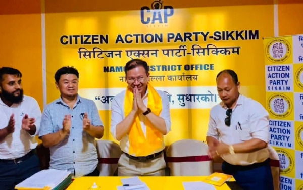 सीएपी सिक्किमले मात्र सुशासन, स्वस्थ राजनीति र साँचो लोकतन्त्र सुनिश्चित गर्न सक्छ: गणेश राई
