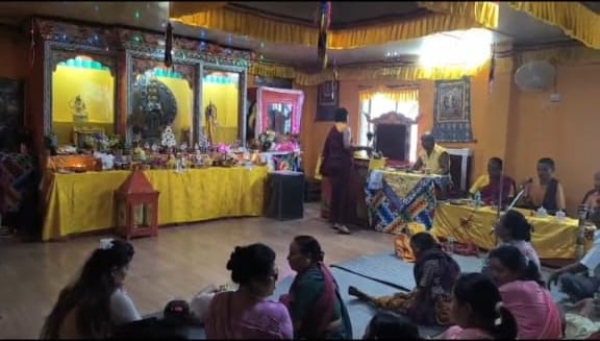 तीनधारेमा एक दिवसीय सागा दावाको पूजा सम्पन्न