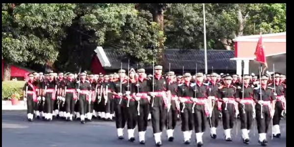 419 क्याडेटहरू भारतीय सेनाको हिस्सा बने