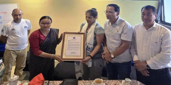याङगाङ क्षेत्रमा पर्यटन सम्भावित स्थलहरूको निरीक्षण भ्रमण