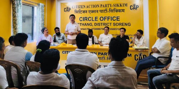 सीएपी सिक्किमको सोरेङ जिल्ला कार्यकारिणी परिषद्को महत्वपूर्ण बैठक सम्पन्न