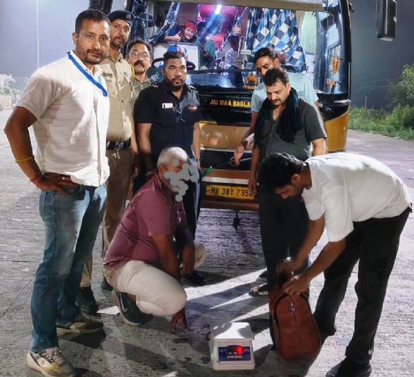 भोल्भो बसमा दिल्ली लैजाँदै गरेको 809 ग्राम चरस जफत