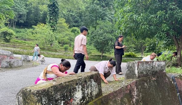 एसआईसीबी कार्फेक्टारमा मासिक स्वच्छता अभियान सम्पन्न