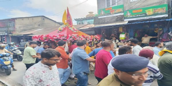 खरसाङमा भगवान जगन्नाथको रथयात्रा धार्मिक उत्साहको साथमा पालन