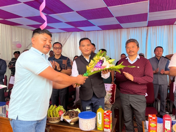 मन्त्री लिम्बूले नम्बू जेएचएसको नवनिर्मित विद्यालय भवन उद्घाटन गरे