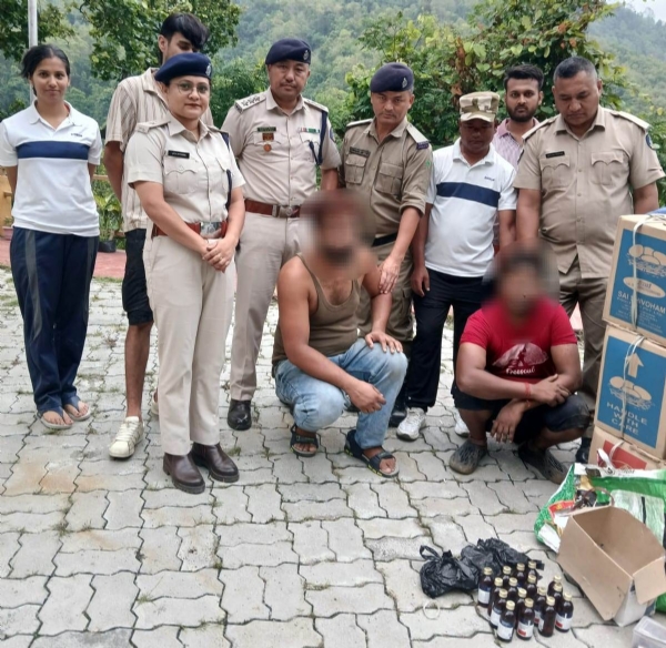 भारी मात्रामा प्रतिबन्धित नशालु पदार्थसहित दुई जना पक्राउ