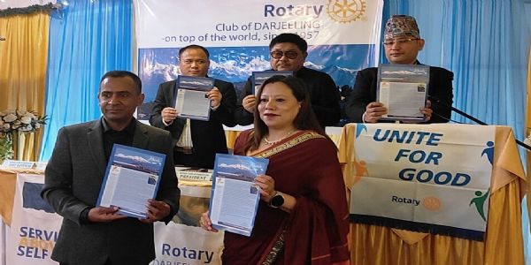 दार्जिलिङ रोटरी क्लबको 69औं स्थापनामा विवेक छेत्री बने नयाँ अध्यक्ष