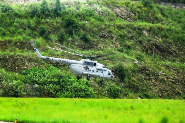 उत्तर सिक्किममा खोज एवं उद्धार कार्यको लागि एनडीआरएफ ओर्लियो मैदानमा