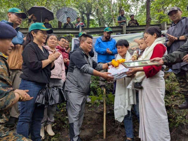 विश्व पर्यावरण दिवसको पूर्व सन्ध्यामा जङ्गु निर्वाचनमा व्यापक विरूवा रोपण