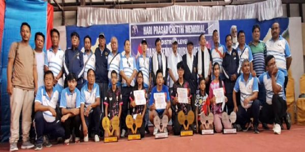 खरसाङमा एक दिवसीय आठौँ जिल्ला स्तरीय टेबल टेनिस टुर्नामेन्ट सम्पन्न