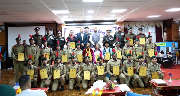 एनसीसी क्याडेट्स राष्ट्रका अमूल्य सम्पत्ति हुन्: राज्यपाल
