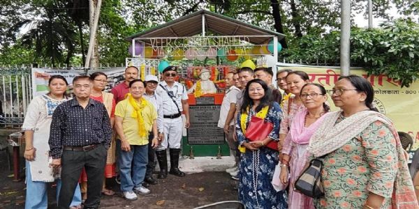 कलकत्तामा शहीद दुर्गा मल्लको जन्म दिवस पालन