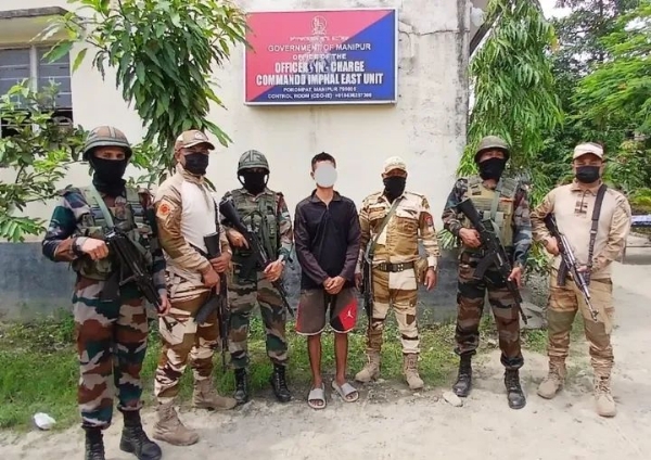 म्यान्मार प्रशिक्षित प्रीपाक उग्रवादी इम्फाल पूर्वबाट पक्राउ
