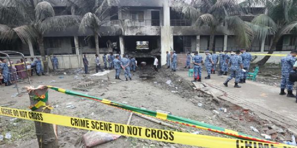 बांग्लादेश विमान दुर्घटनामा मृत्यु हुनेको संख्या 27 पुग्यो, 78 जना घाइते, पाँच जनाको अवस्था गम्भीर