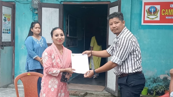 नेपाली भाषामा साइन बोर्डहरु लेखिदिन अनुरोध गर्दै स्कूलहरुमा पत्राचार