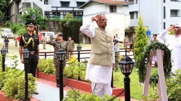 कारगिल विजय दिवसमा राज्यपालले वीर नायकहरूलाई श्रद्धाञ्जली अर्पण गरे