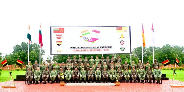 भारत-सिंगापुरबीच जोधपुरमा शुरू भयो सैन्य अभ्यास 