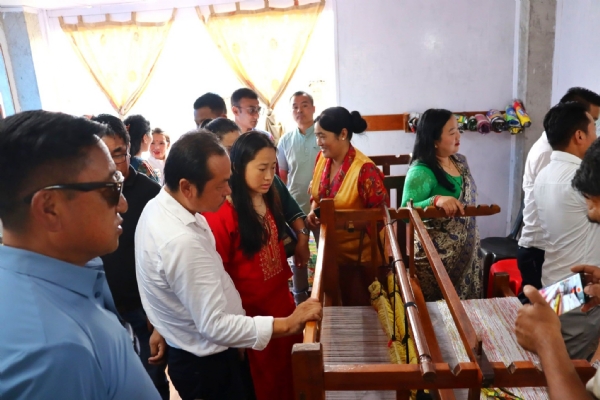 पर्यटन मन्त्रीले गरे ‘इकोस्कल्प्ट’ को उद्घाटन, नवाचार पहलको प्रशंसा गरे