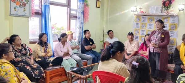सीएपीको लुन्चोक कमेरे वार्डमा महिला परिषद्को औपचारिक घोषणा