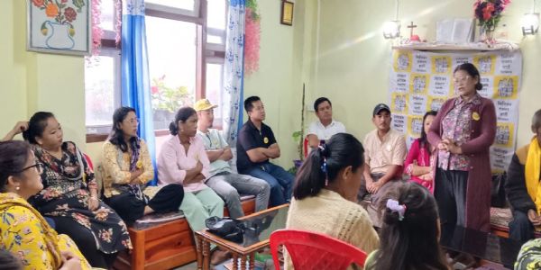 सीएपीको लुन्चोक कमेरे वार्डमा महिला परिषद्को औपचारिक घोषणा