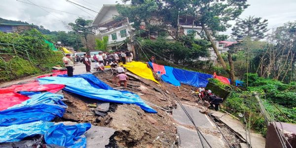 विधायक कला राईले तामाङ गुम्पा छेउ गएको पैह्रो क्षेत्रको निरीक्षण गरिन्