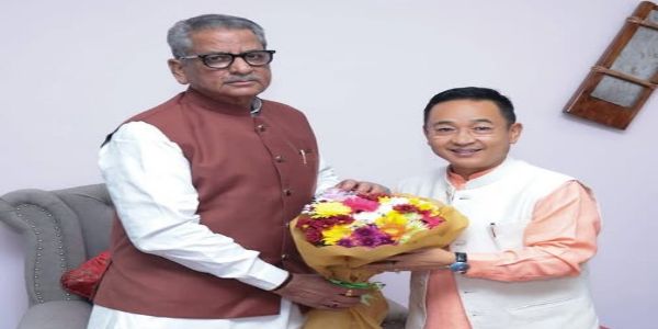 राज्यपाल ओम प्रकाश माथुरले एक वर्षको कार्यकाल गरे पूरा, मुख्यमन्त्रीले दिए बधाई एवं शुभकामना