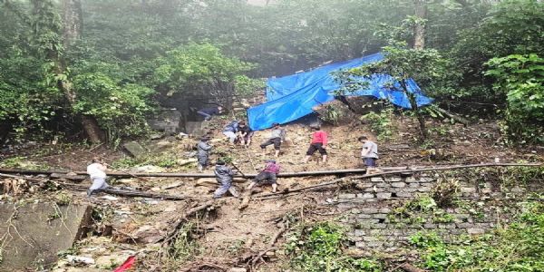 पैह्रोले पाइपलाइनहरू क्षतिग्रस्त, जलापूर्ति प्रभावित, विवेकपूर्ण तरिकाले पानी उपयोग गर्न अपील
