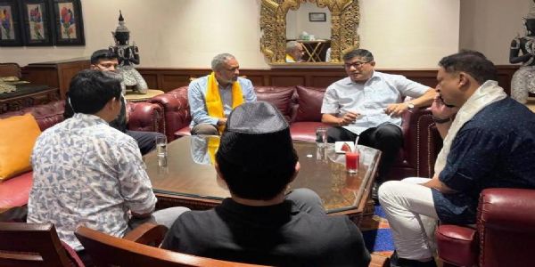 प्रदेश भाजपा अध्यक्षले एनएचआईडीसीएलका अधिकारीसॅंग भेट गरेर परियोजनाहरूको प्रगतिको बारेमा छलफल गरे