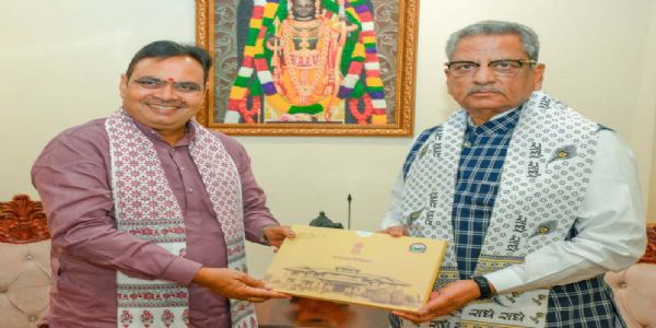 राजस्थानका मुख्यमन्त्री र विधानसभा अध्यक्षले राज्यपाल माथुरसॅंग भेट गरे