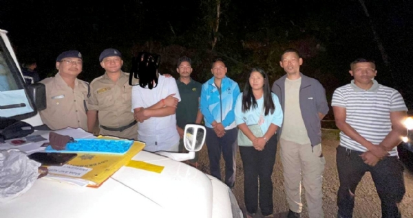 प्रतिबन्धित नशालु पदार्थसहित ओएफओजे कर्मचारी पक्राउ