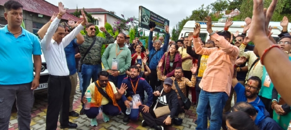 कैलाश मानसरोवर यात्रीहरूको पॉंचौं दल गूंजी प्रस्थान