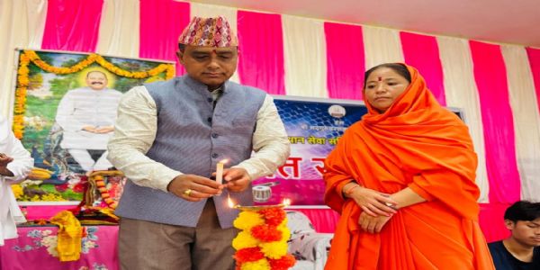 तीनधारेमा सत्संग कार्यक्रम सम्पन्न