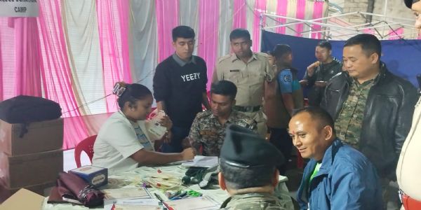 सोनादा पुलिसको आयोजनामा स्वास्थ्य जाँच, रक्तदान शिविर साथै ड्रग्स रोकथामबारे सचेतना कार्यक्रम सम्पन्न