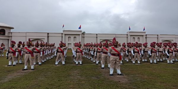 गोवा पुलिसका 700 रंगरूटहरूले पूरा गरे ट्रेनिङ, लाचित बरफूकन अकादमीमा पासिङ आउट परेड आयोजित