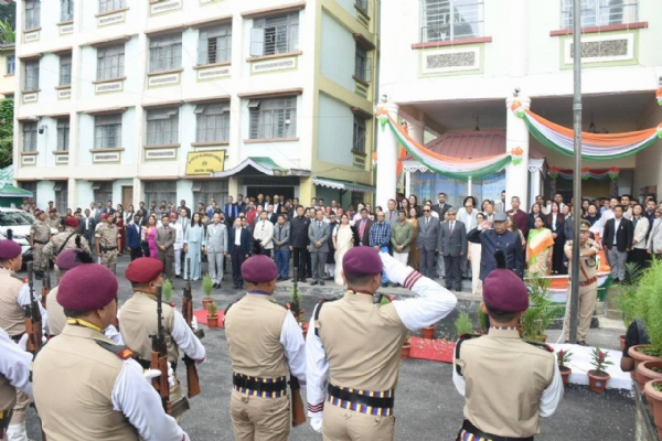 सिक्किम उच्च न्यायालयमा 79औं स्वतन्त्रता दिवस पालन