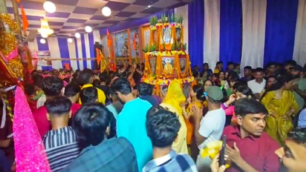 श्रीकृष्ण जन्माष्टमीमा तादोङ दुर्गा मन्दिरमा भव्य समारोह सम्पन्न
