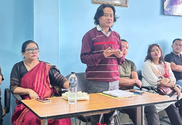 एसडीएफ पार्टीको नाम्ची जिल्ला पदाधिकारीहरूको सभा सम्पन्न