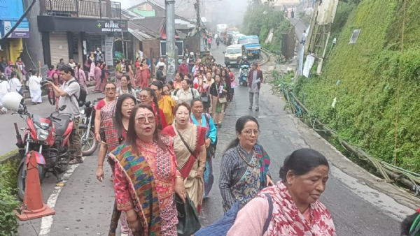 Nepali Bhasa-rally