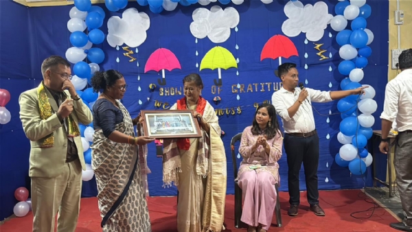 घैयाबारी नेताजी हाई स्कूलकी अवकाशप्राप्त सह-शिक्षिका अनिता गजमेरको बिदाई समारोह सम्पन्न
