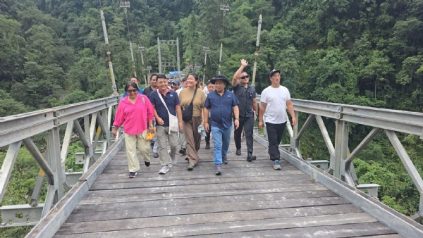 Bailey bridge opening