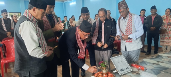 खरसाङमा नेवार जातिको गुबाजु, देव बाजुहरूको प्रशिक्षण केन्द्रको उद्घाटन