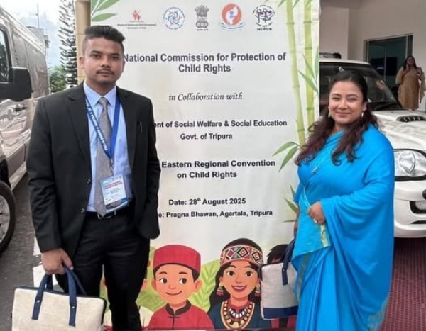 एनसीपीसीआरद्वारा त्रिपुरामा आयोजित पूर्वोत्तर क्षेत्रीय सम्मेलनमा सिक्किमको सहभागिता