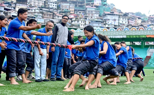 विभिन्न खेलकुद गतिविधिहरूको साथमा तीन दिवसीय राष्ट्रिय खेल दिवस 2025 समारोह शुरू