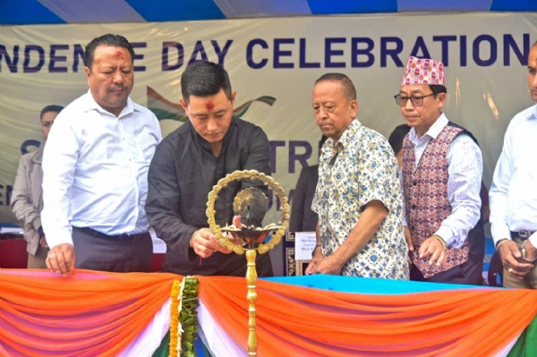 सोरेङ जिल्लामा ७९औँ स्वतन्त्रता दिवस समारोह तेस्रो दिनमा प्रवेश