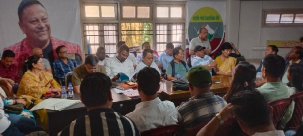 भारतीय गोर्खा प्रजातान्त्रिक मोर्चाको स्थापना दिवसलाई लिएर खरसाङ महकुमा समितिकाे सभा सम्पन्न