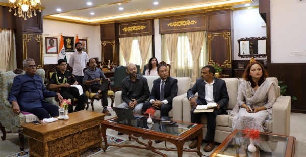 राज्यपालले हिमनदी झीलहरूको वर्तमान स्थिति र जोखिमहरूको बारेमा जानकारी लिए