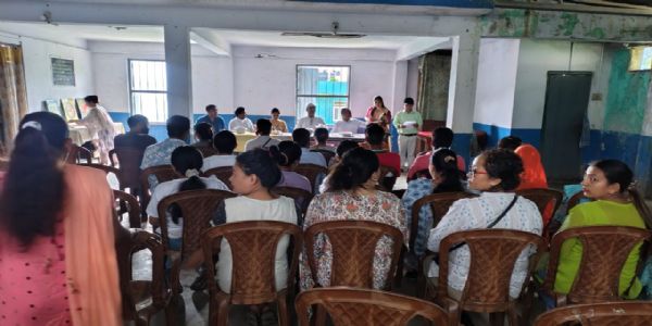 सरस्वती शिशु विद्यालयको पुनरुद्धार एवं विकासको लागि समुदायकाे सामूहिक प्रयास