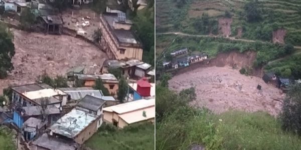 उत्तराखण्डको चमोली जिल्लामा बादल फाट्यो, सात जना बेपत्ता, दुईलाई बचाइयो