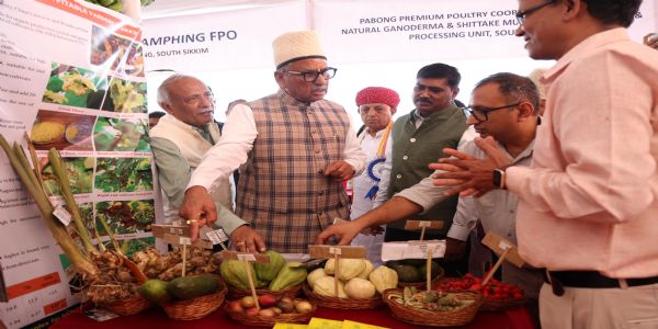 राज्यपालद्वारा बर्मेकमा बागवानी महाविद्यालयको नवनिर्मित भवनको उद्घाटन
