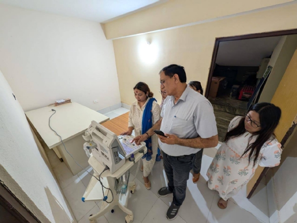 भारतीय गुणवत्ता परिषदका प्रतिनिधिले गरे नाम्ची जिल्ला पशु चिकित्सा पोलिक्लिनिकको भ्रमण
